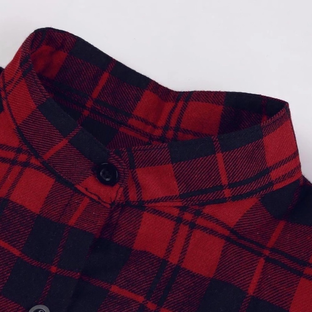 Red & Black Plaid Dress🌲 - Picture 4 of 5